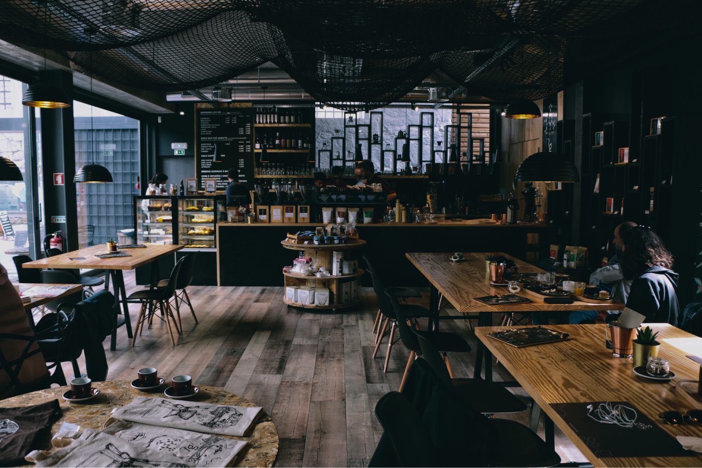 カフェ店内の画像
